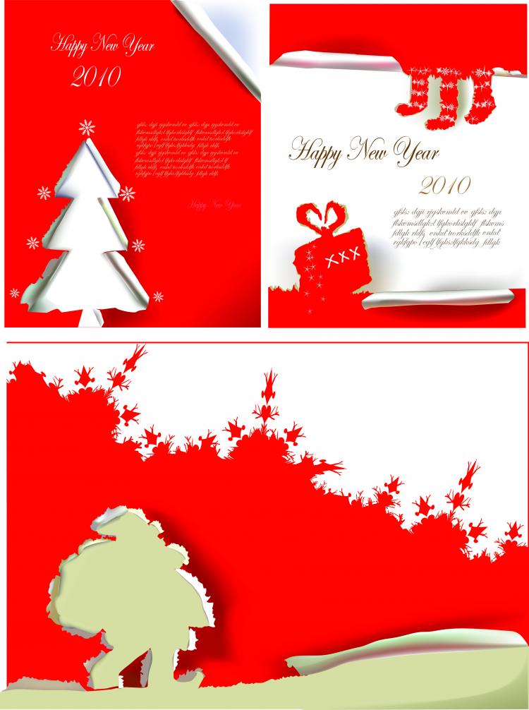 free vector Christmas poster vector